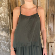 Katia Top - Women - SS Simple Saloo - S021 Dark Green Grey