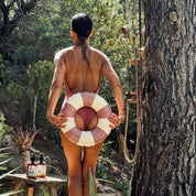 Lara One Piece Swimsuit - Women - SE Sensitive Elastane - S042 Baobab Rose - n°74 E - Shop - 7400000137118