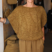 Lea Jumper - Women - MO Mohair - S050 Antique Bronze