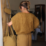 Lea Jumper - Women - MO Mohair - S050 Antique Bronze
