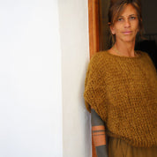 Lea Jumper - Women - MO Mohair - S050 Antique Bronze