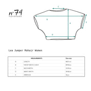 Lea Jumper - Women - MO Mohair - S000 Natural - n°74 E - Shop - 7400000137520