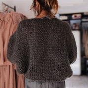 Lea Jumper - Women - MO Mohair - S045 Stone Grey - n°74 E - Shop - 7400000137522