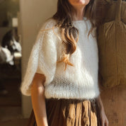 Lea Jumper - Women - MO Mohair - S000 Natural