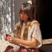 Lea Jumper - Women - MO Mohair - S018 Powder