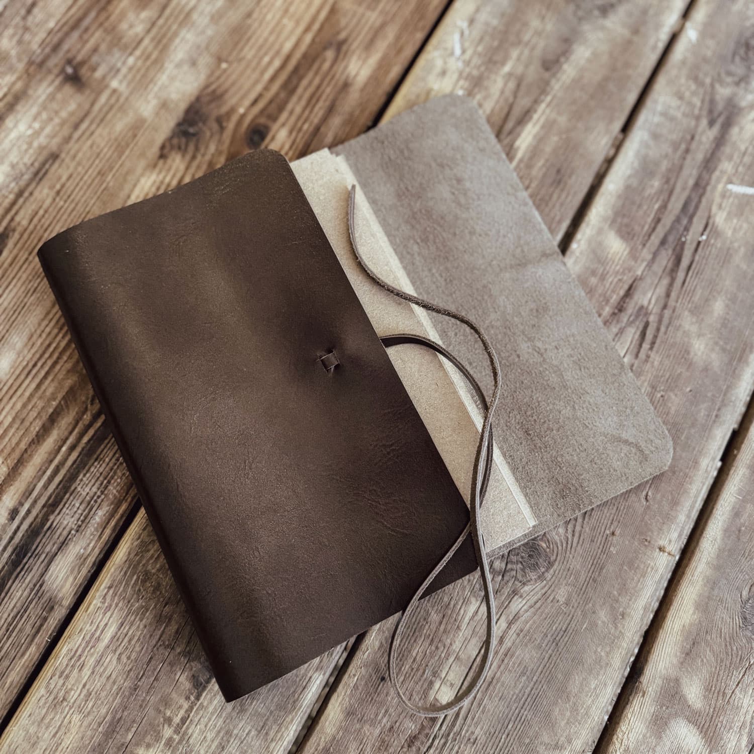 Leather Journal - S005 Khaki - n°74 E - Shop - 7400000137494