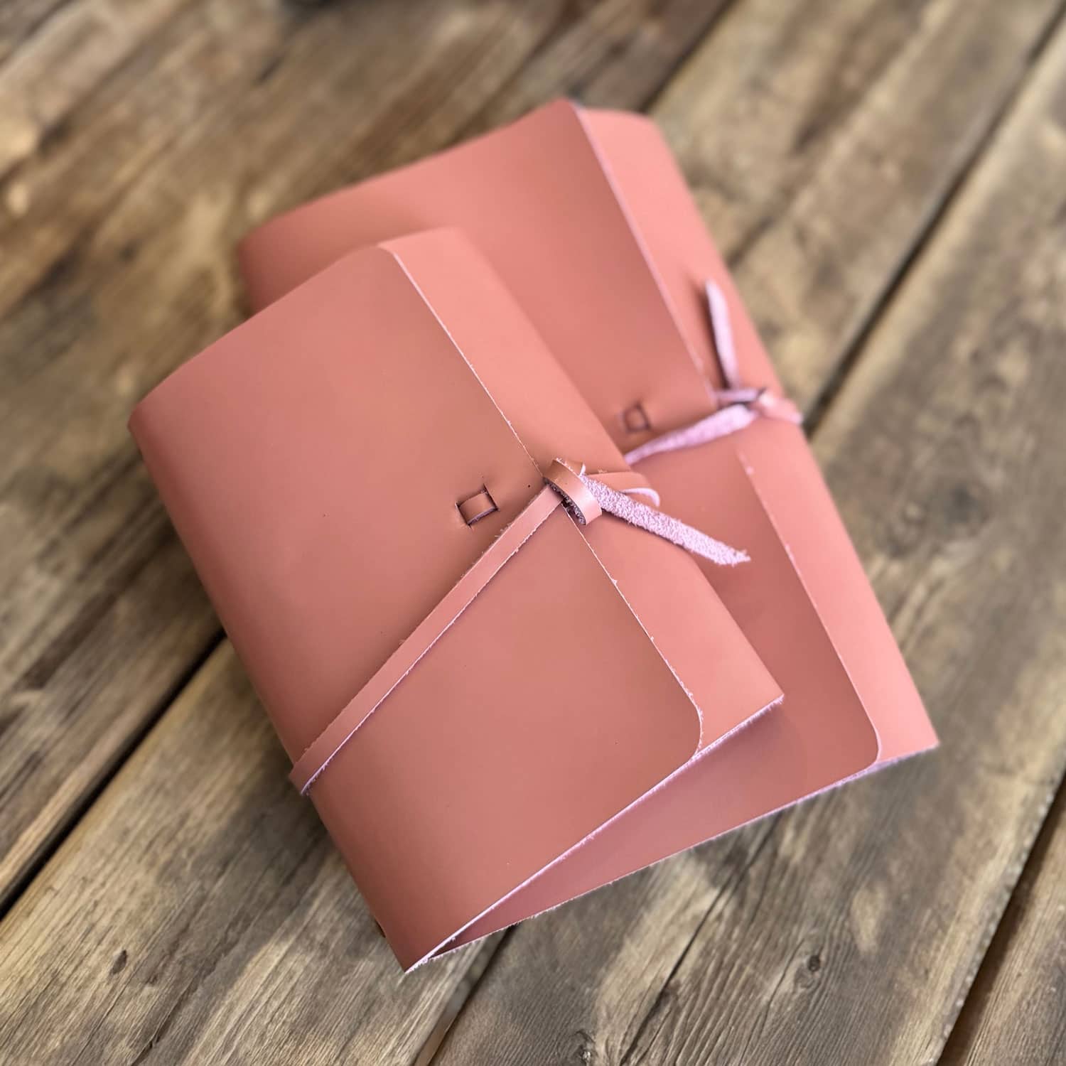 Leather Journal - S007 Dusty Pink