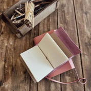 Leather Journal - S007 Dusty Pink