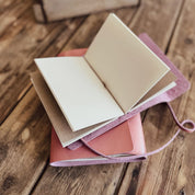 Leather Journal - S007 Dusty Pink