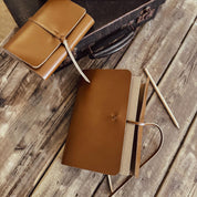 Leather Journal - S053 Tan - n°74 E - Shop - 7400000137499