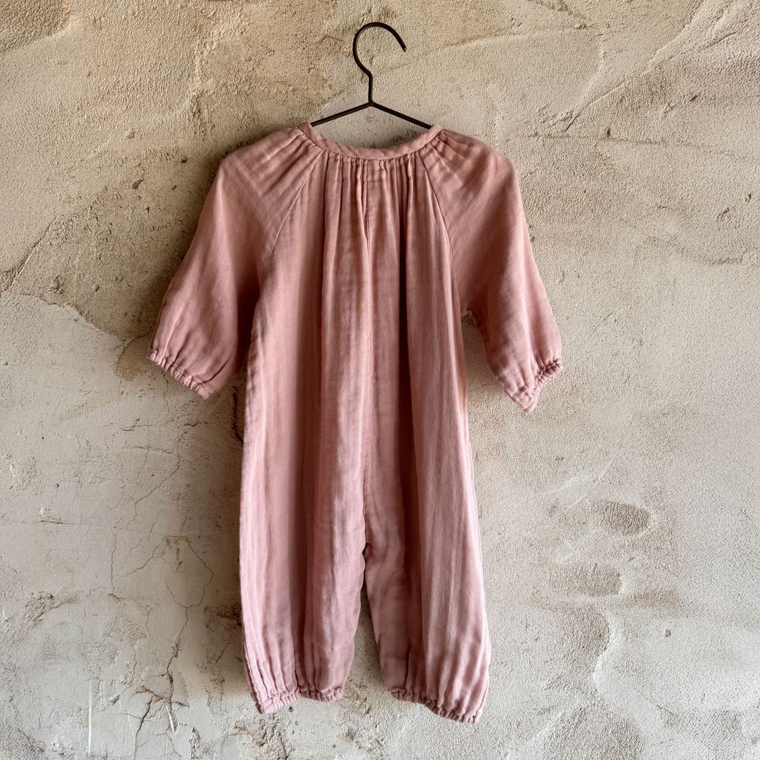 Leni Jumpsuit - Baby - DS Double Saloo - S007 Dusty Pink - n°74 E - Shop - 7400000104495
