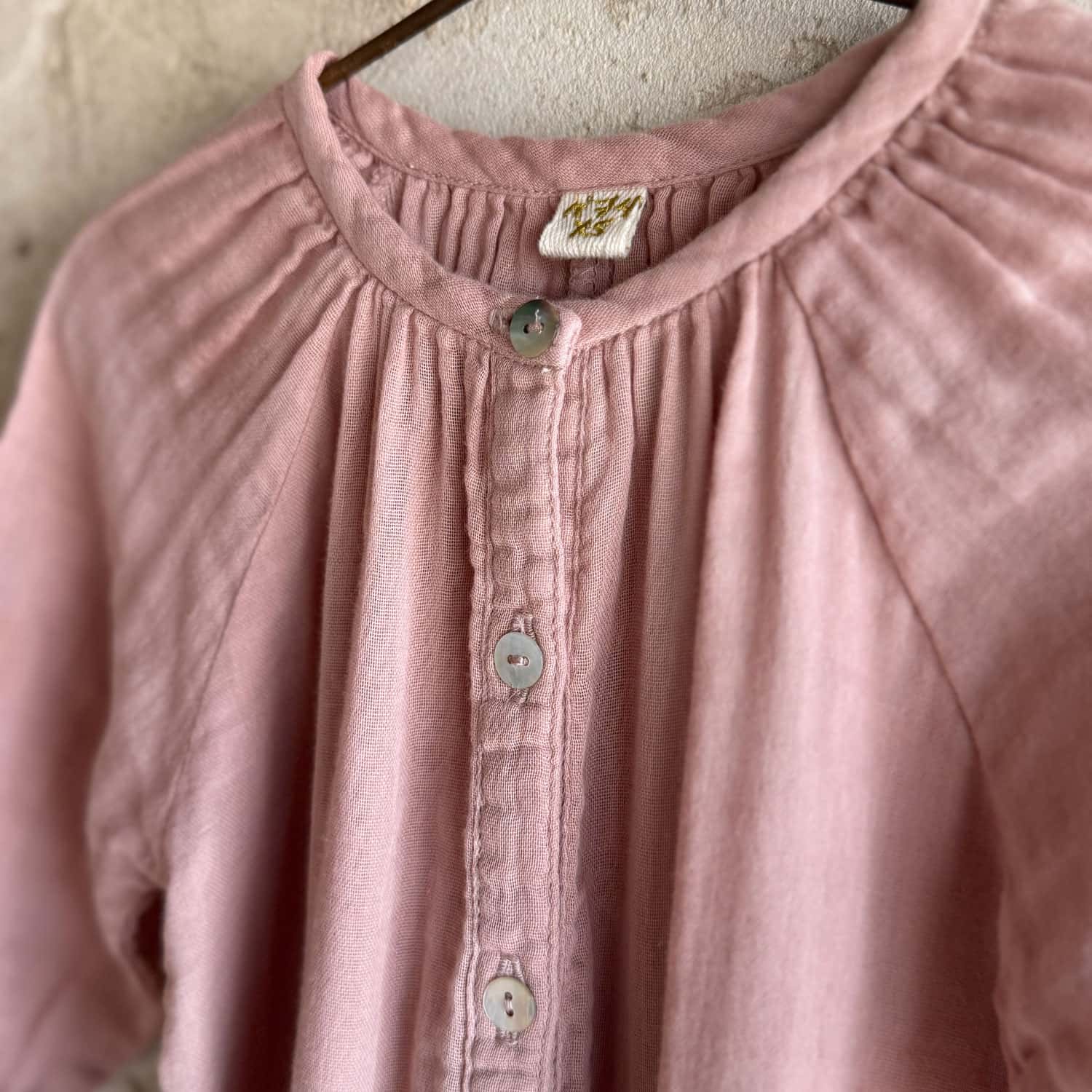 Leni Jumpsuit - Baby - DS Double Saloo - S007 Dusty Pink - n°74 E - Shop - 7400000104495