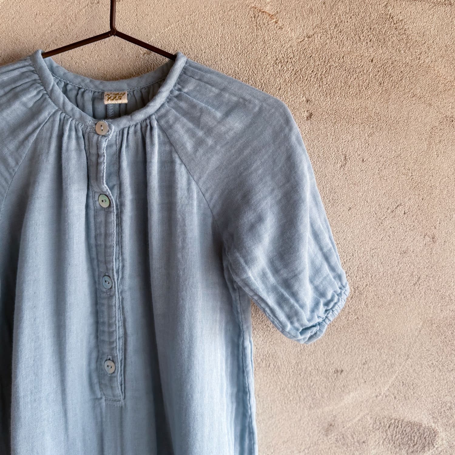 Leni Jumpsuit - Baby - DS Double Saloo - S046 Sweet Blue - n°74 E - Shop - 7400000104617