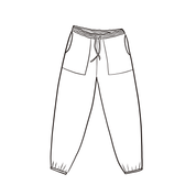 Leo Pants - Men - DS Double Saloo - S021 Dark Grey - n°74 E - Shop - 7400000136935