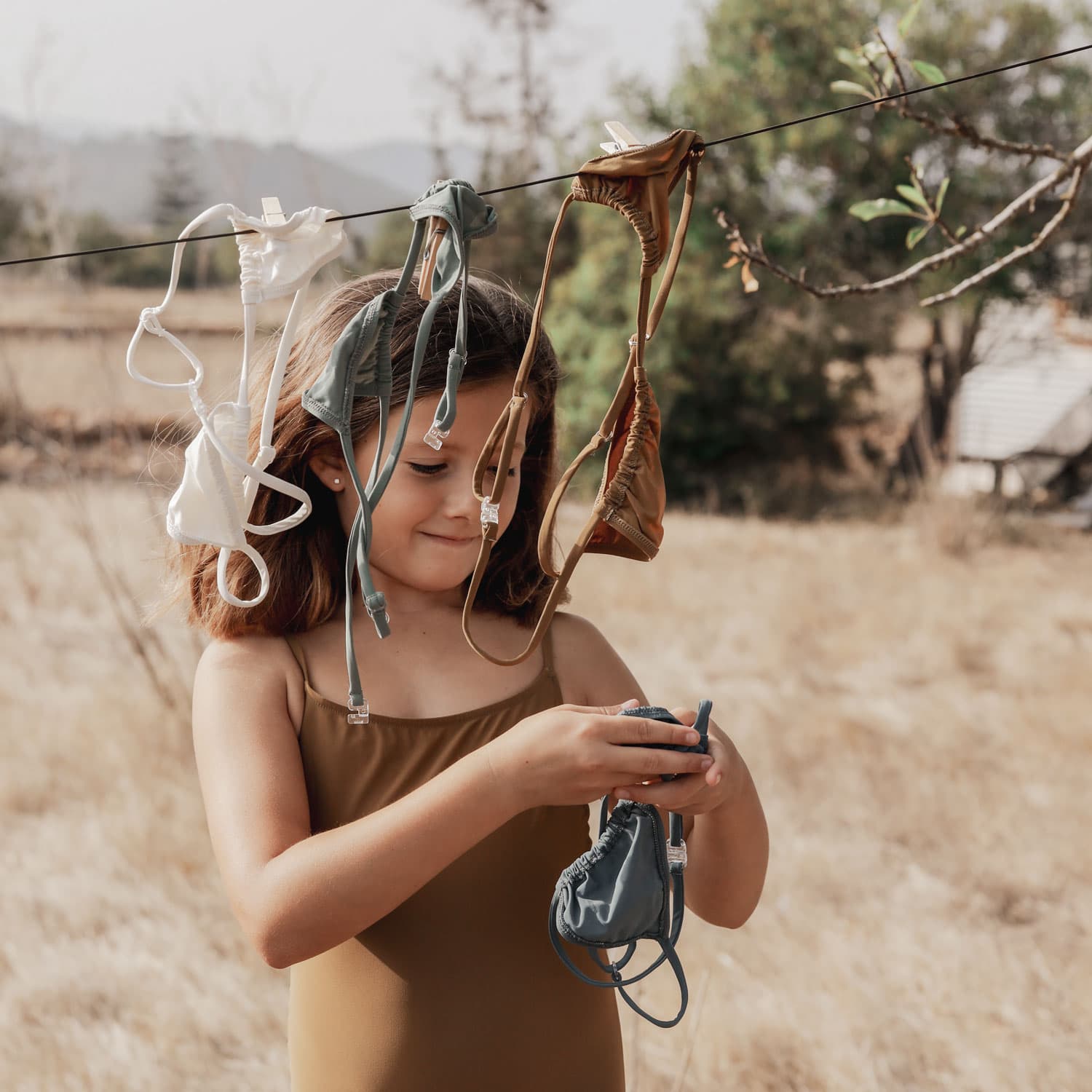 Lily Two Piece Swimsuit - Kids - SE Sensitive Elastane - S032 Ice Blue - n°74 E - Shop - 7400000134225