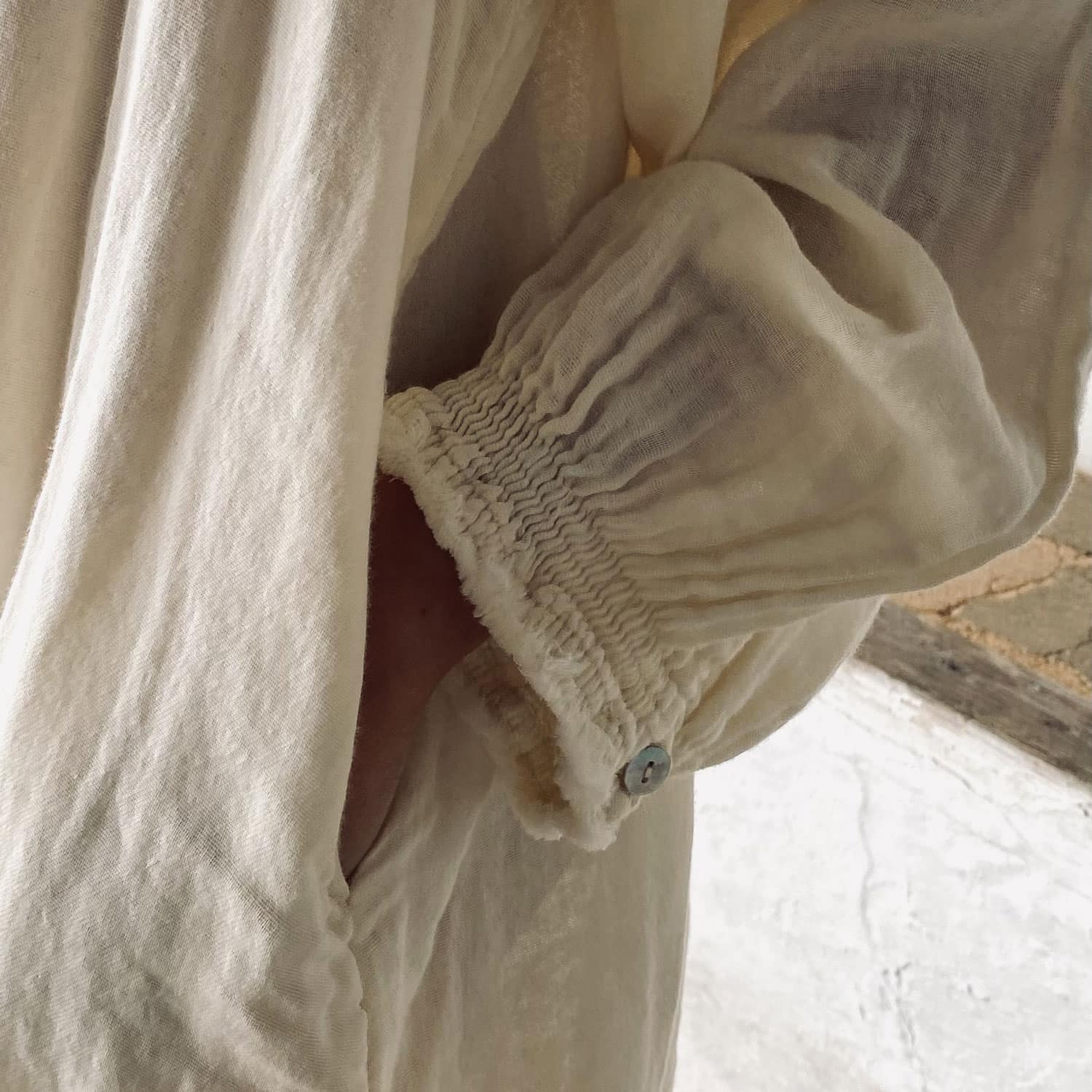 Lina Long Dress - Kids - DS Double Saloo - S000 Natural - n°74 E - Shop - 7400000136788