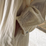 Lina Long Dress - Kids - DS Double Saloo - S000 Natural - n°74 E - Shop - 7400000136788