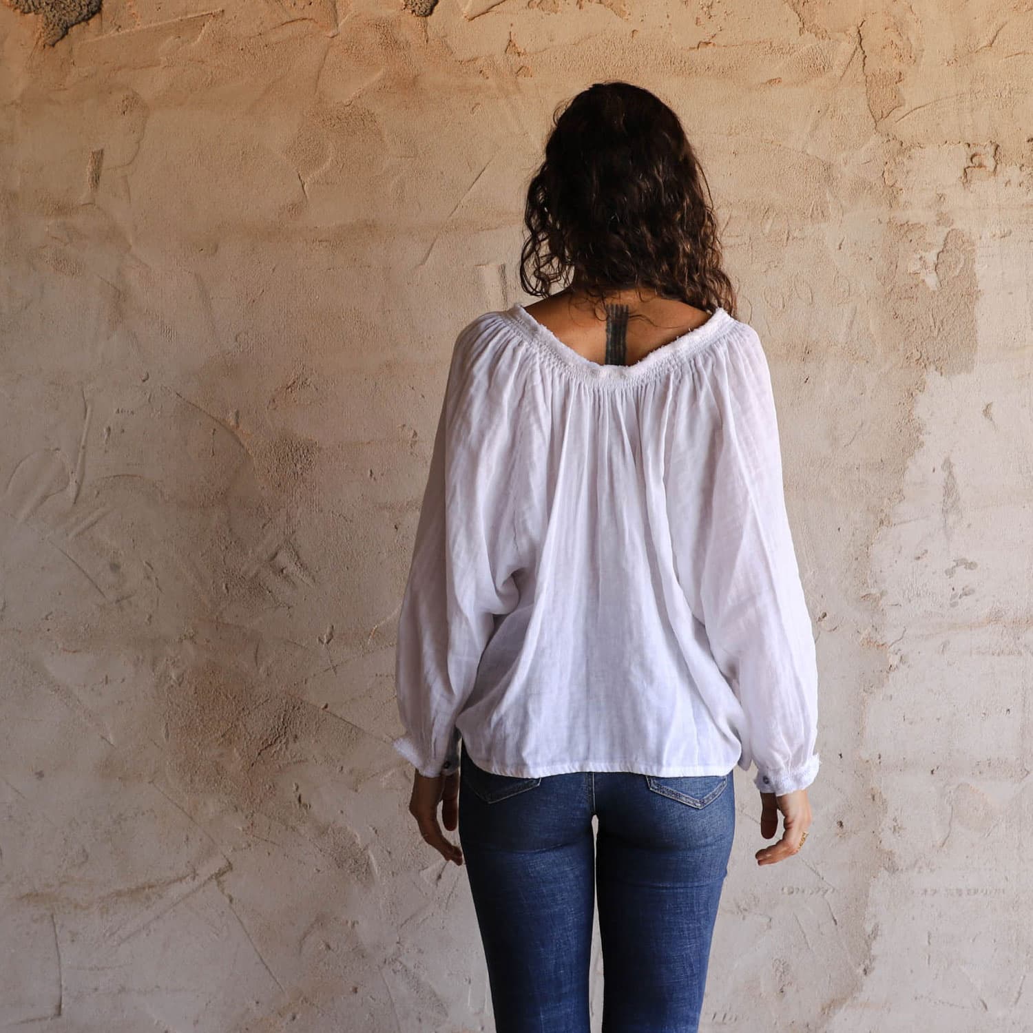 Lina Shirt - Women - DS Double Saloo - S001 White - n°74 E - Shop - 7400000136808