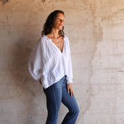 Lina Shirt - Women - DS Double Saloo - S001 White - n°74 E - Shop - 7400000136808