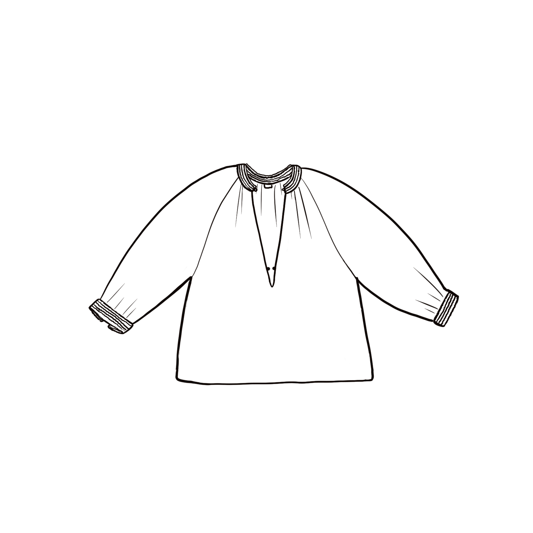 Lina Shirt - Women - DS Double Saloo - S001 White - n°74 E - Shop - 7400000136808