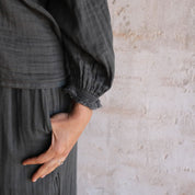 Lina Shirt - Women - DS Double Saloo - S021 Dark Grey - n°74 E - Shop - 7400000136810