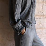 Lina Shirt - Women - DS Double Saloo - S032 Ice blue - n°74 E - Shop - 7400000136812