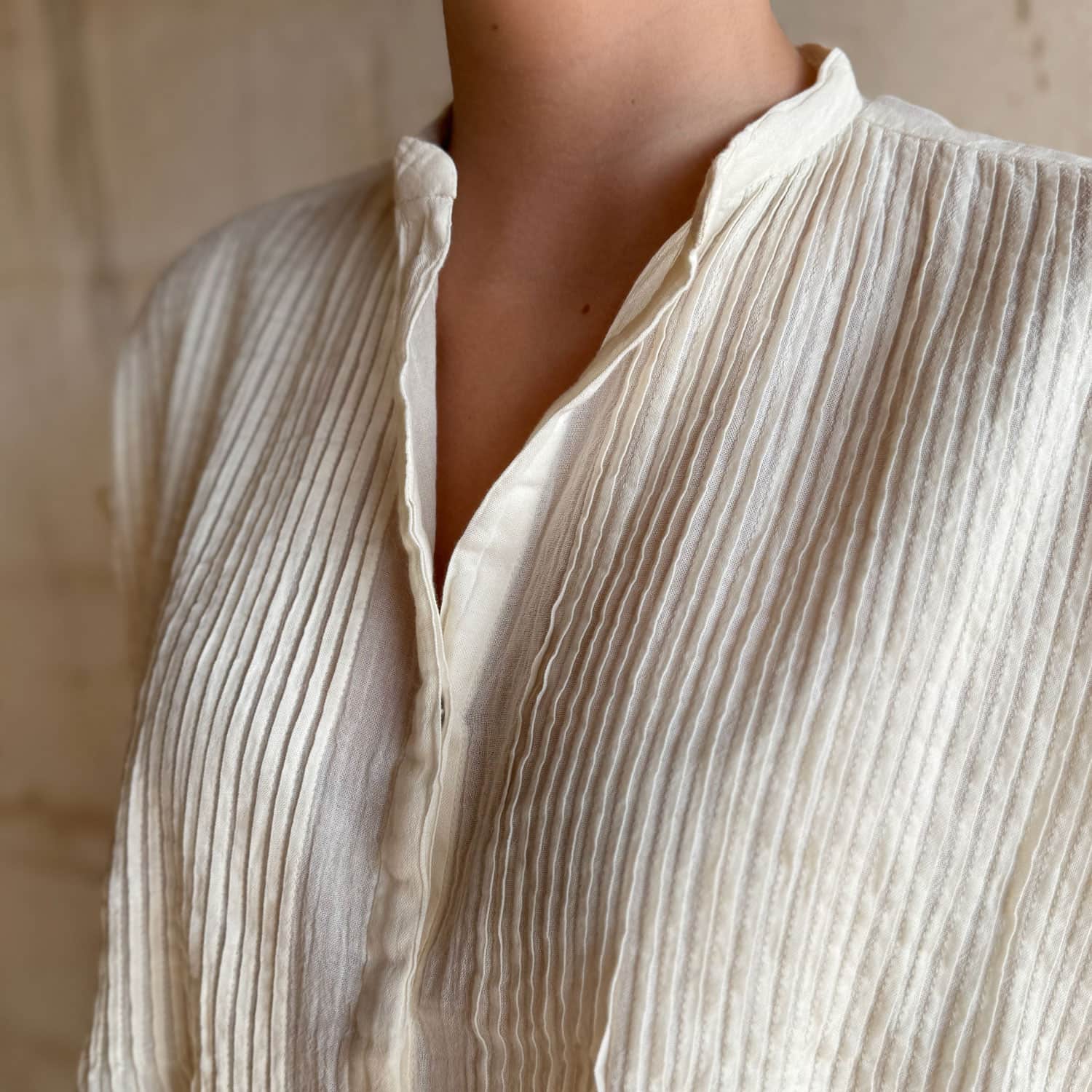 Lucille Shirt - Women - SS Simple Saloo - S100 Raw - n°74 E - Shop - 7400000136895