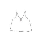 Lucille Tank Top - Women - SS Simple Saloo - S100 Raw - n°74 E - Shop - 7400000136911
