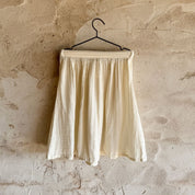 Luma Midi Skirt - Kids - DS Double Saloo - S000 Natural - n°74 E - Shop - 7400000137350