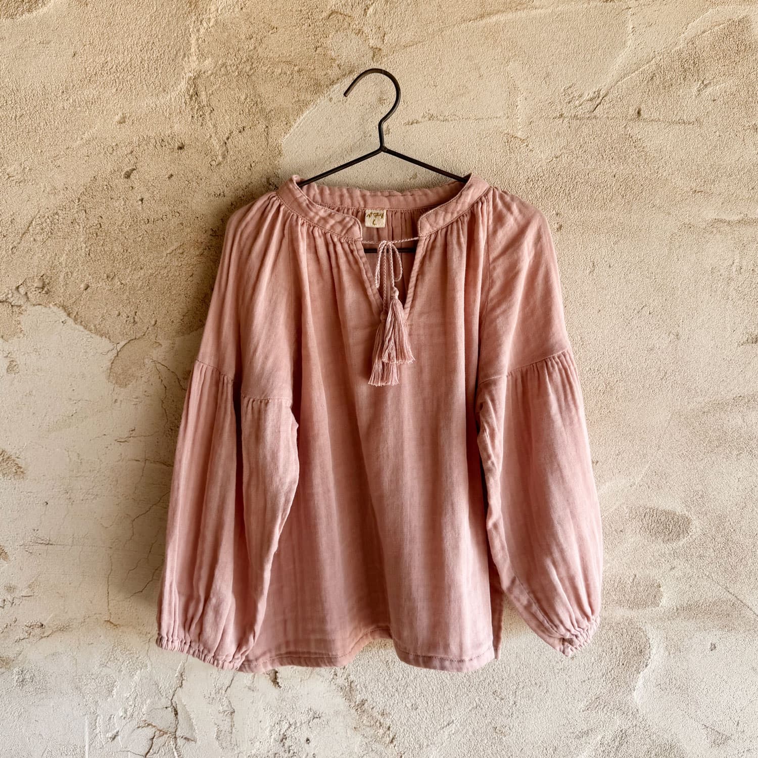 Luma Shirt - Kids - DS Double Saloo - S007 Dusty Pink - n°74 E - Shop - 7400000137338