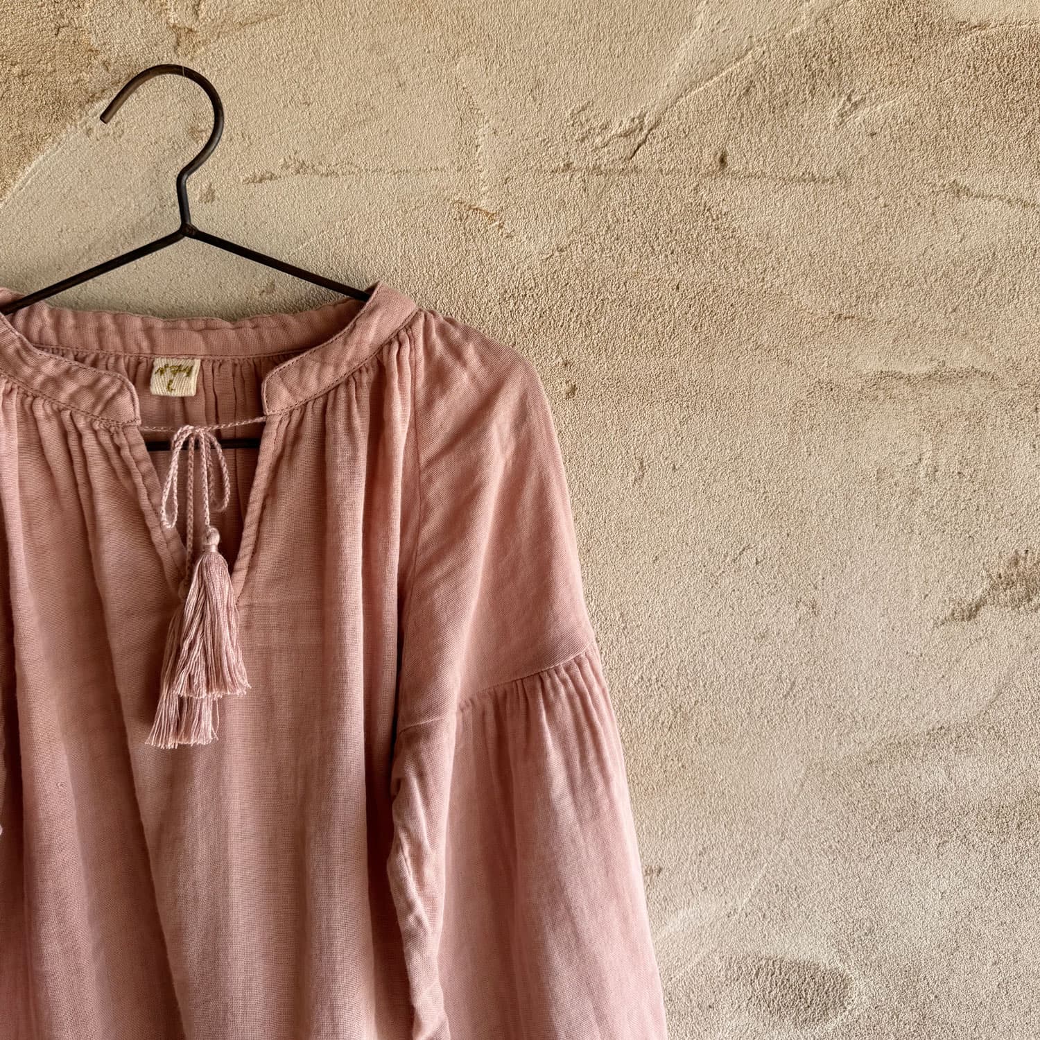 Luma Shirt - Kids - DS Double Saloo - S007 Dusty Pink - n°74 E - Shop - 7400000137338