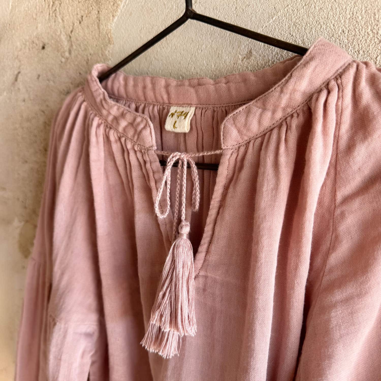 Luma Shirt - Kids - DS Double Saloo - S007 Dusty Pink - n°74 E - Shop - 7400000137338