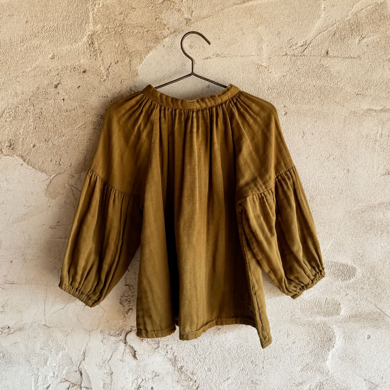 Luma Shirt - Kids - DS Double Saloo - S050 Antique Bronze - n°74 E - Shop - 7400000137342