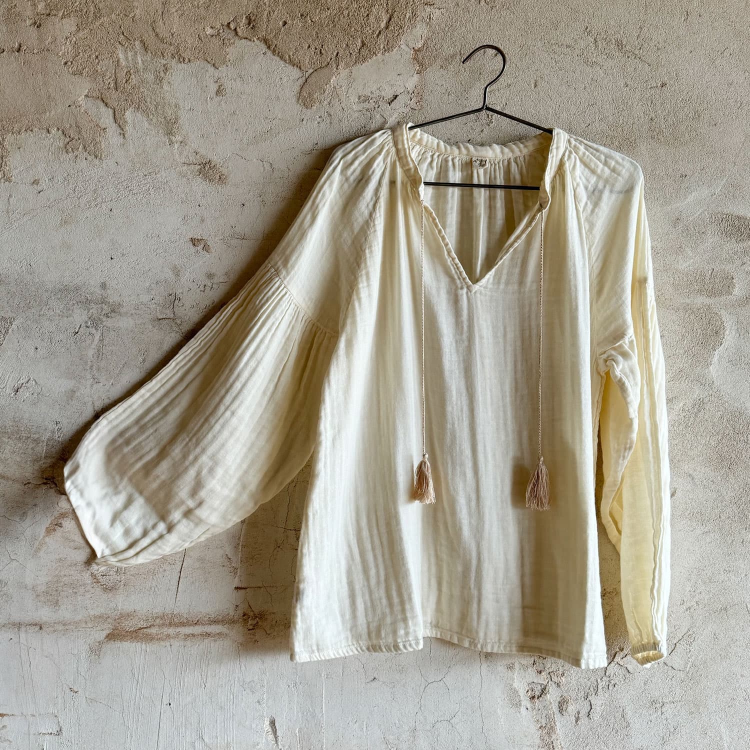 Luma Shirt - Women - DS Double Saloo - S000 Natural - n°74 E - Shop - 7400000137141