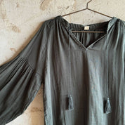 Luma Shirt - Women - DS Double Saloo - S021 Dark Grey - n°74 E - Shop - 7400000137145