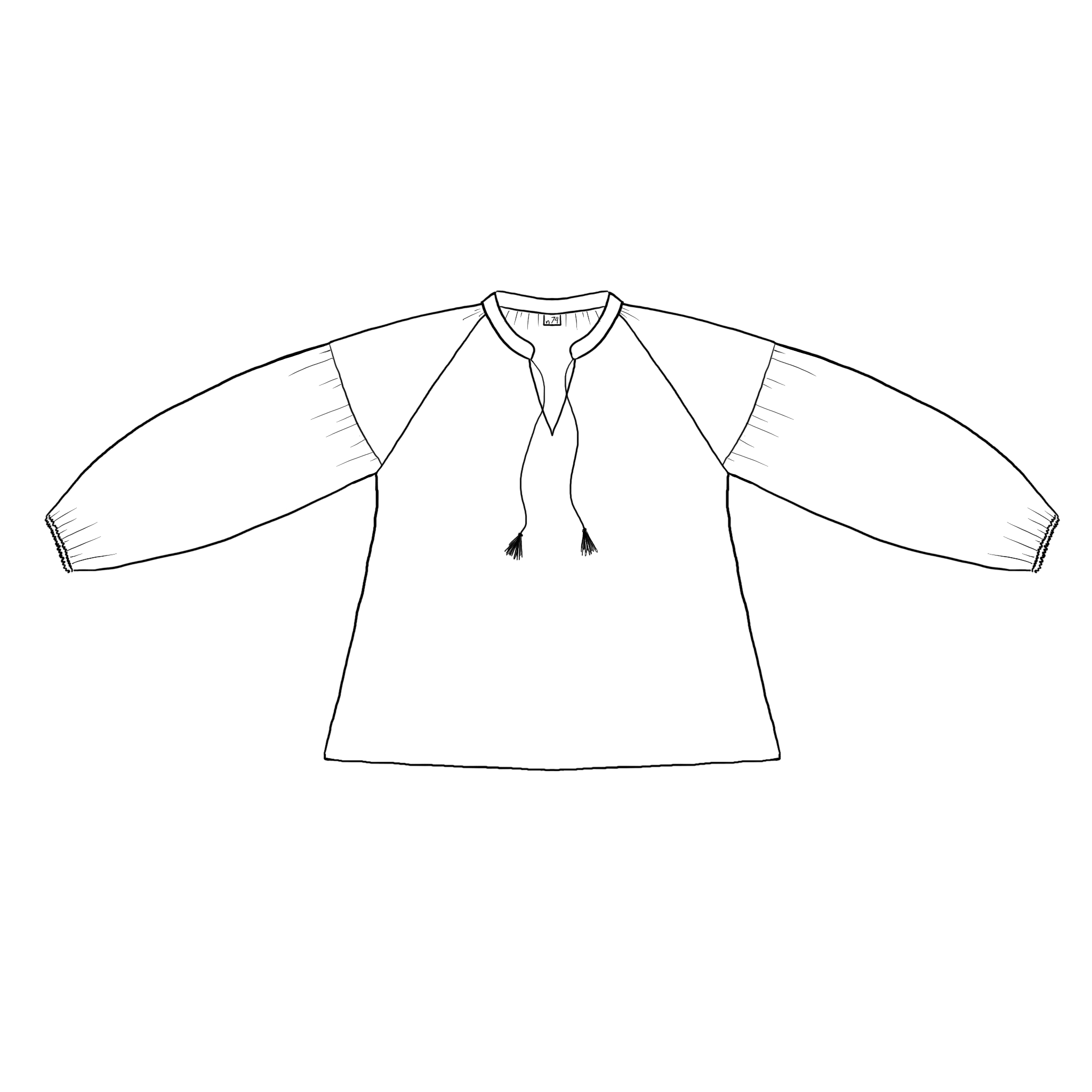 Luma Shirt - Women - DS Double Saloo - S021 Dark Grey - n°74 E - Shop - 7400000137145