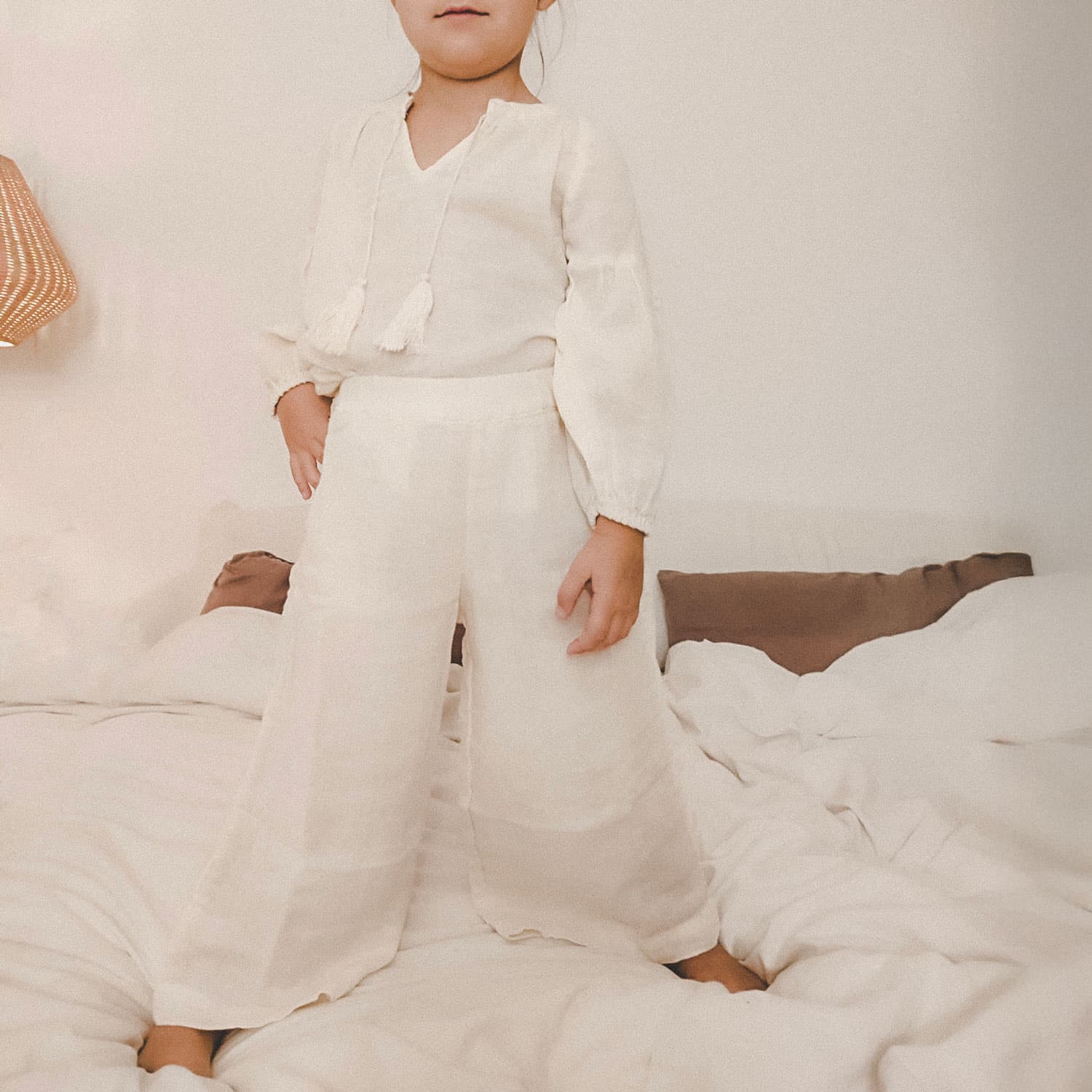 Maya Pants - Kids - DS Double Saloo - S000 Natural - n°74 E - Shop - 7400000137362