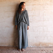 Maya Pants - Women - DS Double Saloo - S032 Ice Blue - n°74 E - Shop - 7400000136820