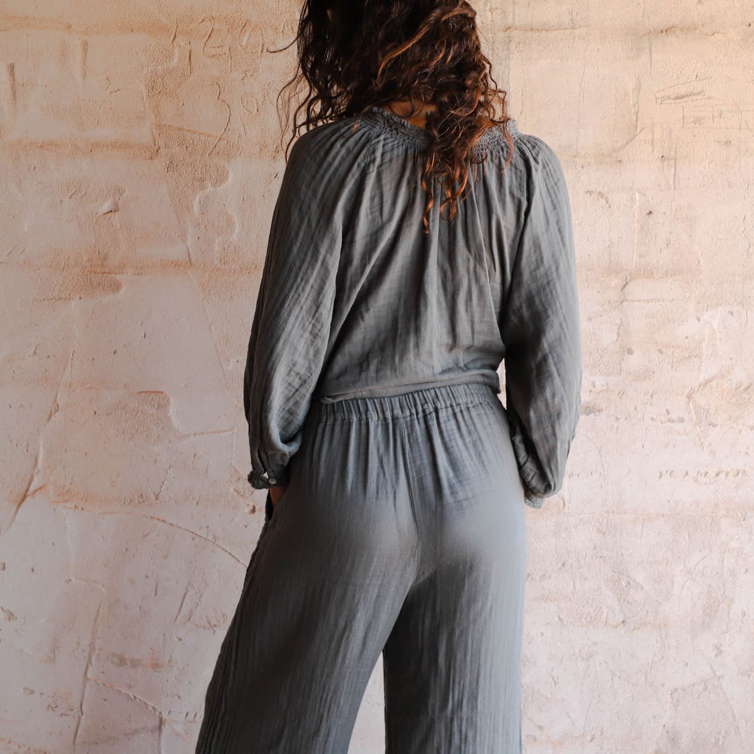 Maya Pants - Women - DS Double Saloo - S032 Ice Blue - n°74 E - Shop - 7400000136820