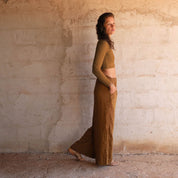 Maya Pants - Women - DS Double Saloo - S050 Antique Bronze - n°74 E - Shop - 7400000136822