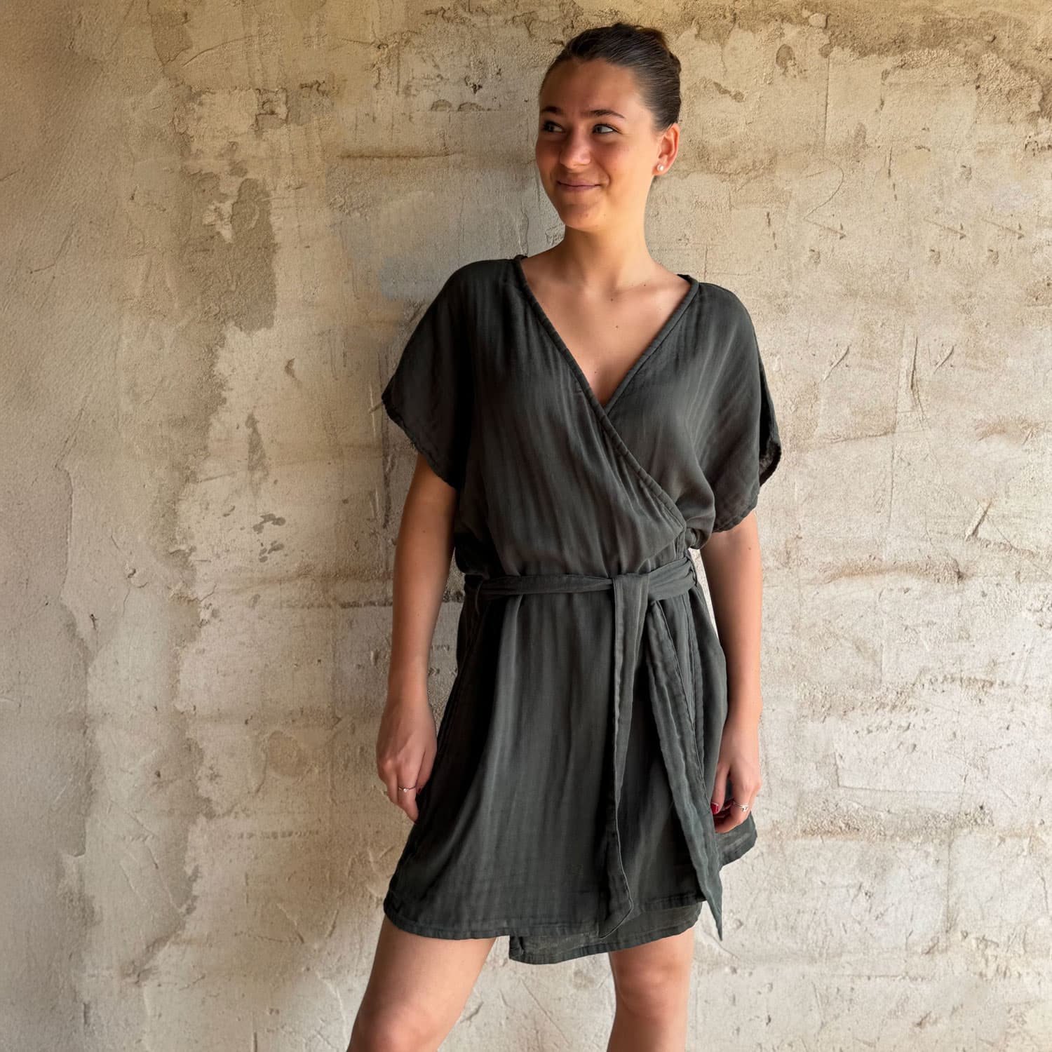 Melissa Dress - Women - DS Double Saloo - S021 Dark Grey - n°74 E - Shop - 7400000137406