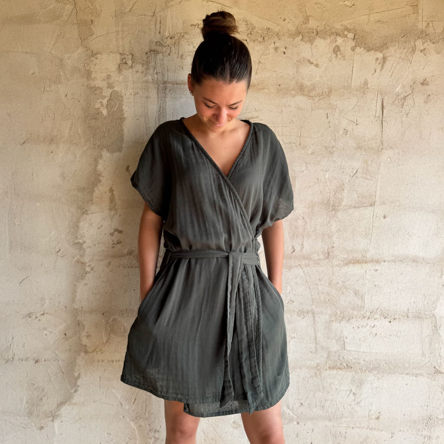 Melissa Dress - Women - DS Double Saloo - S021 Dark Grey - n°74 E - Shop - 7400000137406