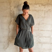 Melissa Dress - Women - DS Double Saloo - S021 Dark Grey - n°74 E - Shop - 7400000137406