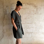 Melissa Dress - Women - DS Double Saloo - S021 Dark Grey - n°74 E - Shop - 7400000137406