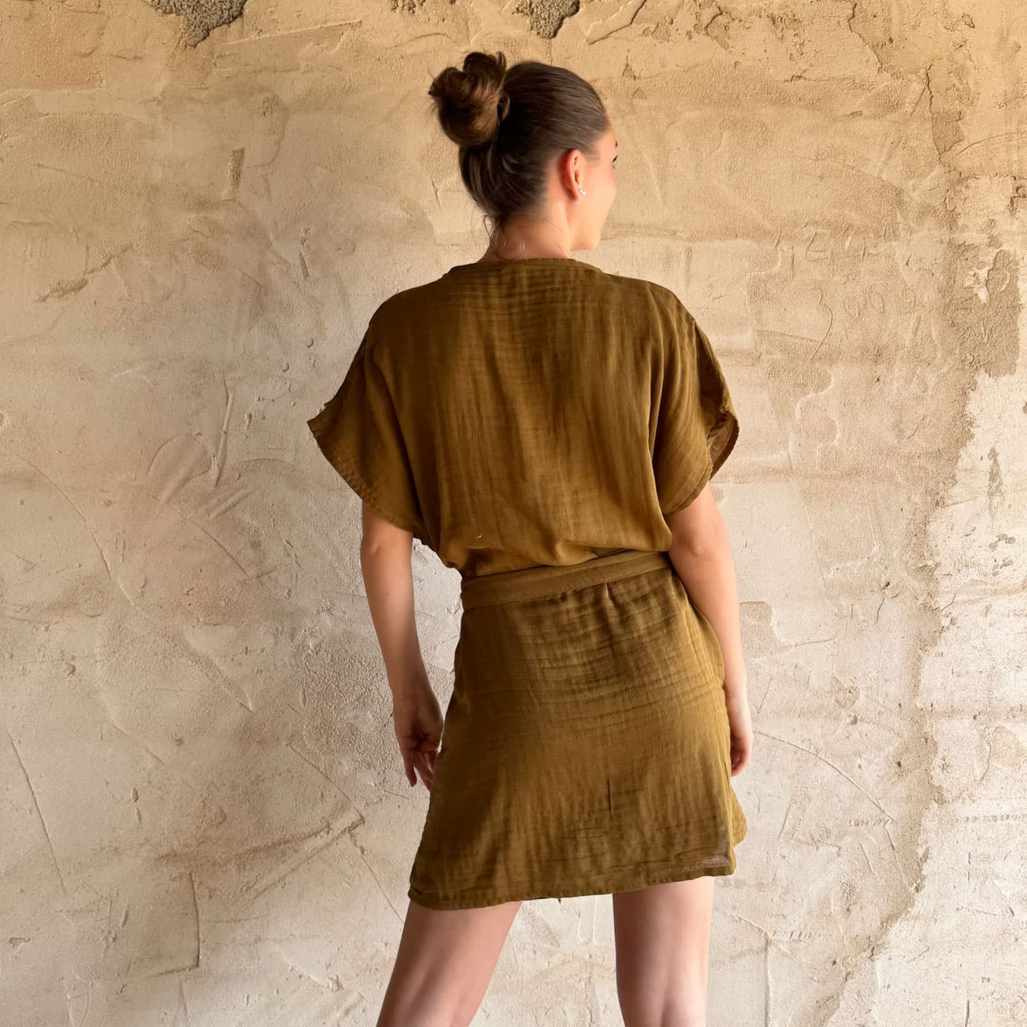 Melissa Dress - Women - DS Double Saloo - S050 Antique Bronze - n°74 E - Shop - 7400000137410