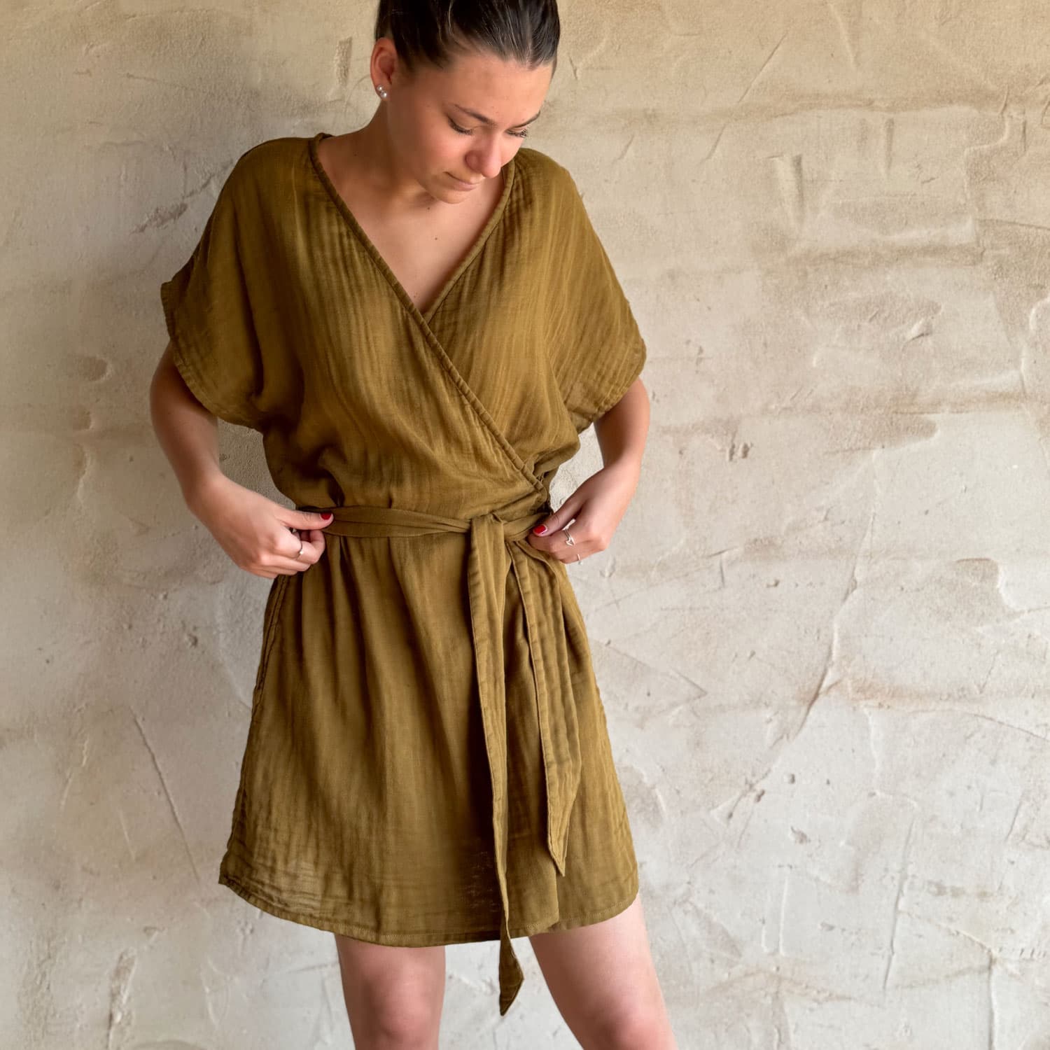 Melissa Dress - Women - DS Double Saloo - S050 Antique Bronze - n°74 E - Shop - 7400000137410