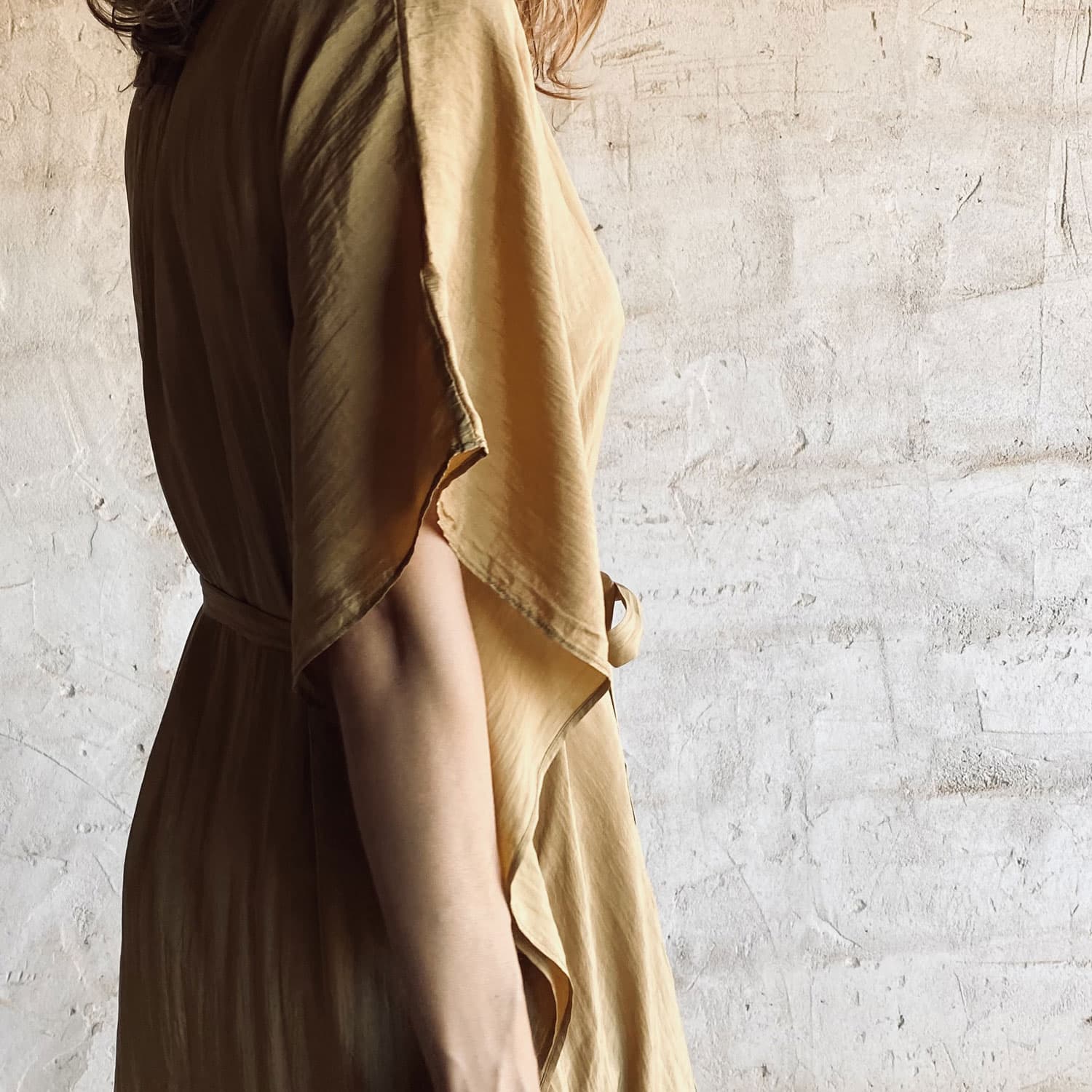 Mellina Dress - Women - HS Habotai Silk 40 - S050 Antique Bronze - n°74 E - Shop - 7400000136587