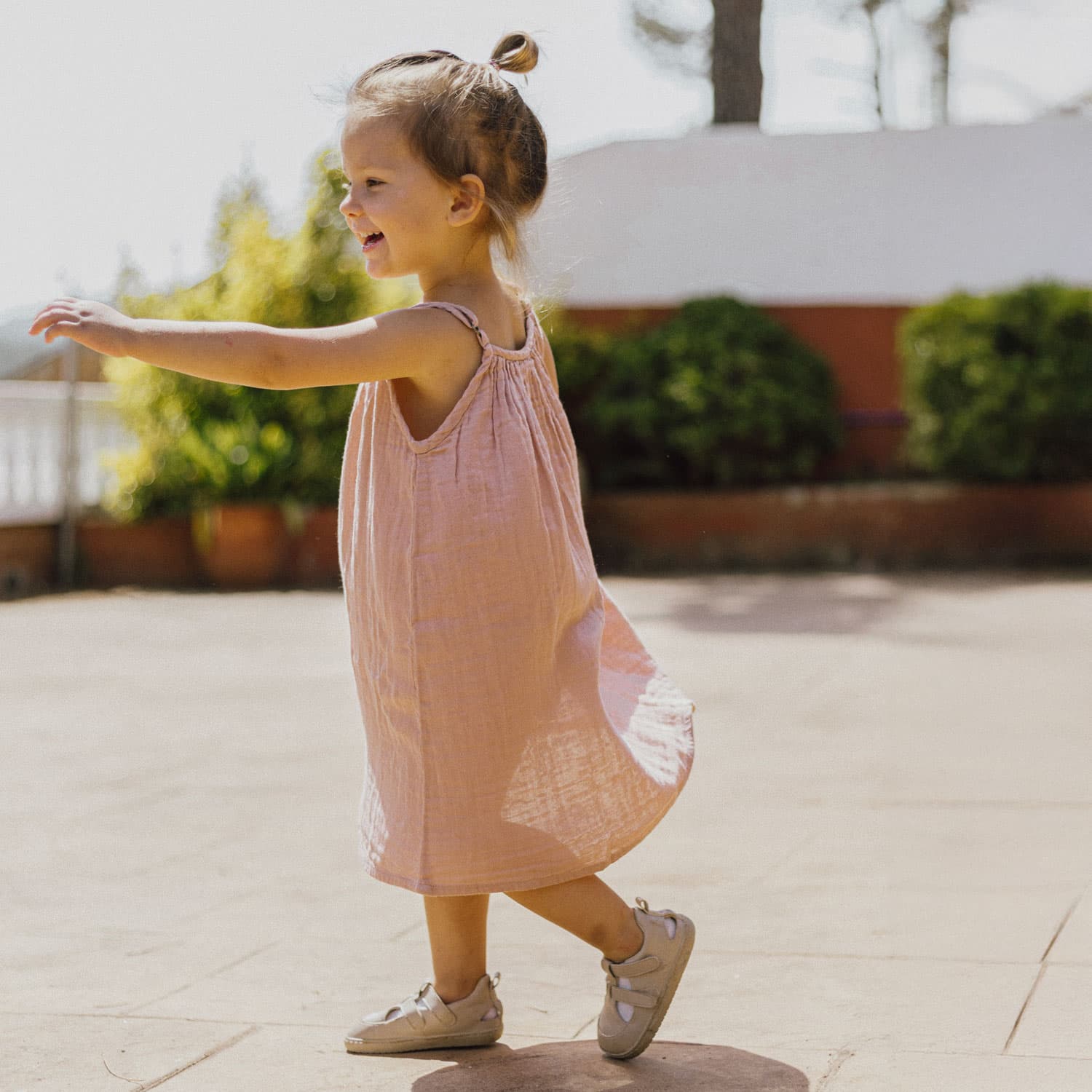 Mia Dress - Kids - DS Double Saloo - S007 Dusty Pink - n°74 E - Shop - 7400000060630