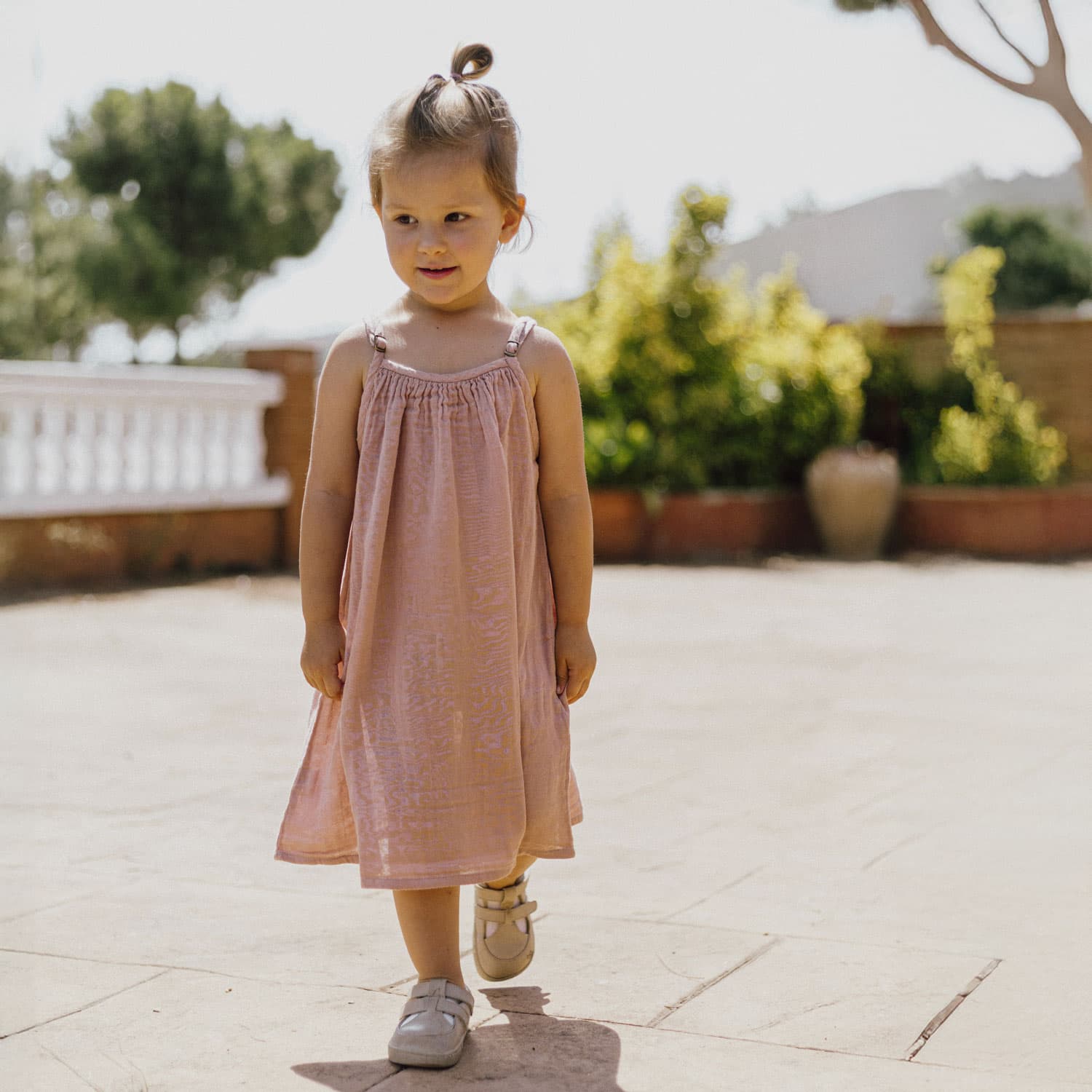 Mia Dress - Kids - DS Double Saloo - S007 Dusty Pink