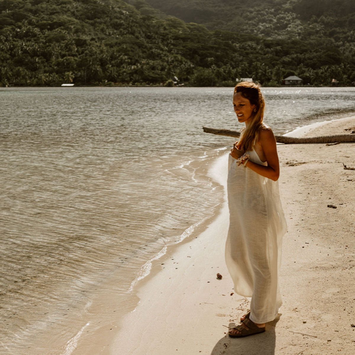 Mia Long Dress - Women - DS Double Saloo - S000 Natural - n°74 E - Shop - 7400000073326